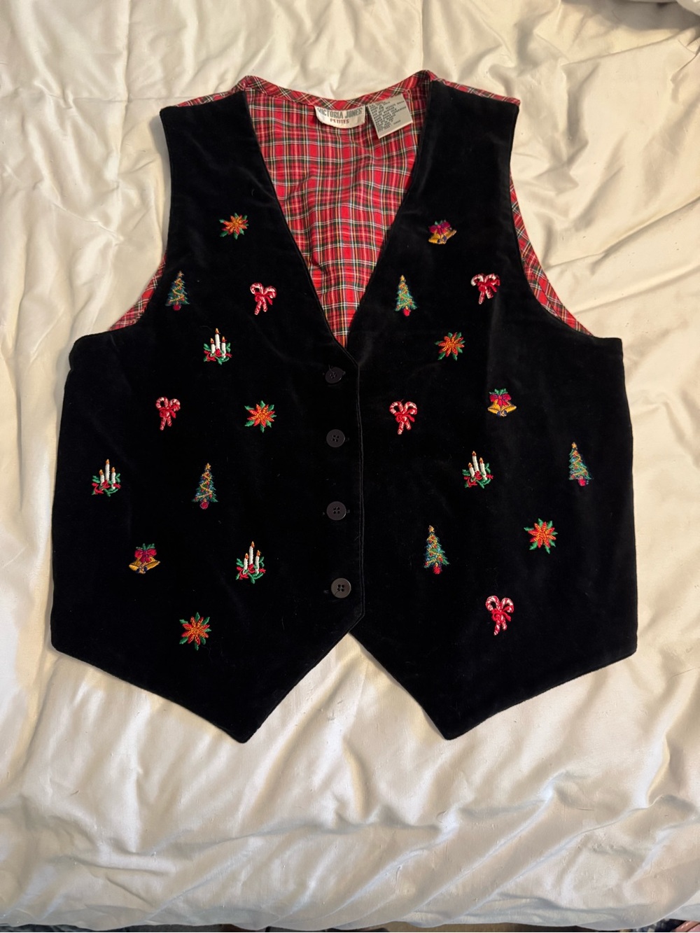 Vintage Christmas vest